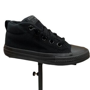 Converse Chuck Taylor All Star Little Boys Slip on Shoes Size 11 Solid Black